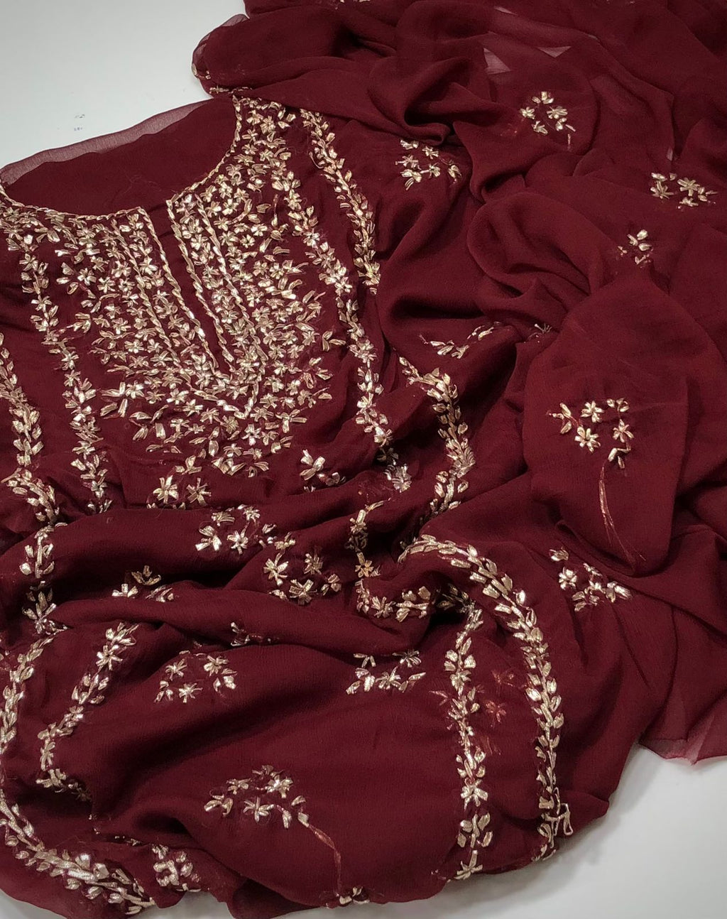 Soft krinkal chiffon